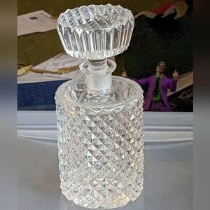 Vintage Crystal Liquor Decanter